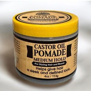 OKAY Castor Men’s Castor Oil / Pomade Medium Hold